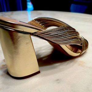Saks Fifth Golden Heel